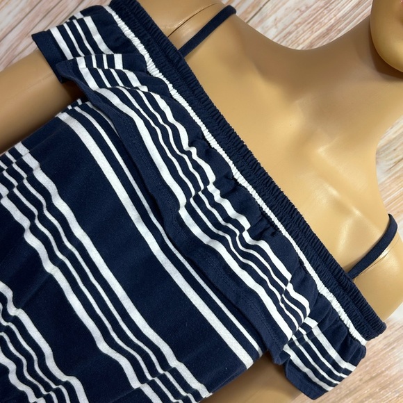 Nautica Girls Striped Jersey Blouson Dress - Picture 3 of 10